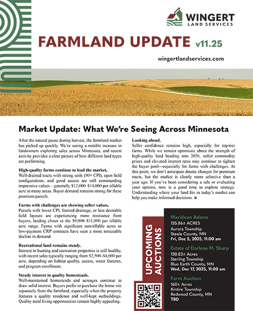Wingert Land Services Farmland Update v11.25