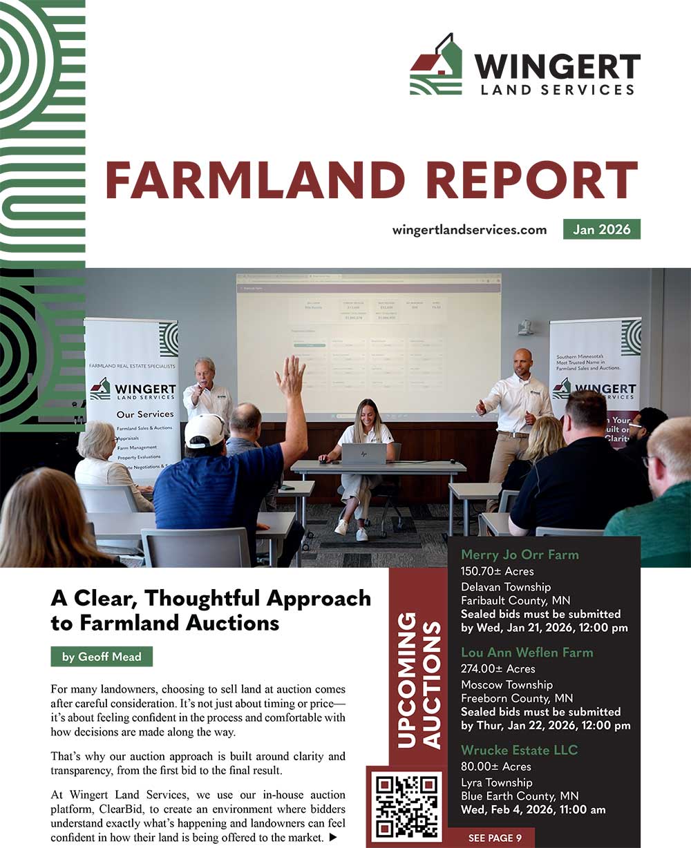 Wingert Land Services Farmland Report January 2026