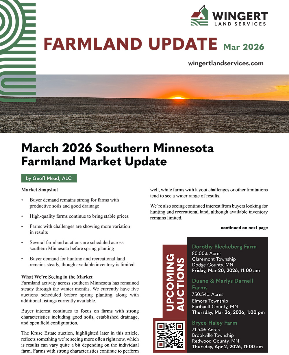 Wingert Land Services Farmland Update 3.26 